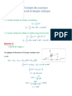 Travail Et Energie Cinetique Corrige Serie D Exercices 1 2 PDF