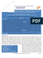 Phytochemical Screening and Evaluation of Polyphenols, Flavonoids and Antioxidant Activity of Prunus Cerasoides D. Don Leaves