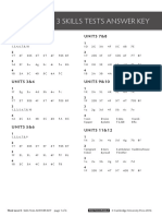 Think L3 Skills Test Key, Scripts & Ack