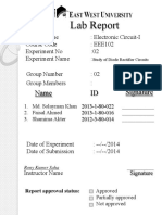 Lab Report: Name ID Signature