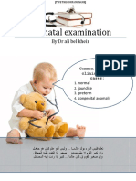 Neonatal Examination: by DR Ali Bel Kheir