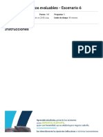 Actividad de Puntos Evaluables - Escenario 6 - SEGUNDO BLOQUE-CIENCIAS BASICAS - FISICA I SEGUNDO INTENTO PDF