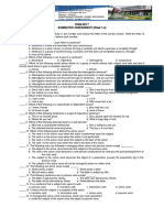 ENGLISH 7 - Week 1-4 Summative Test