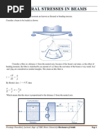 Flexural Stresses in Beams PDF