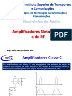 Aula 3 - Amplificadores Sintonizados e de RF PDF