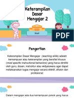 Keterampilan Dasar Mengajar 2 PDF