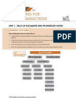 CA Notes Bill of Exchange and Promissory Notes PDF