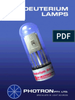 Deuterium Lamp