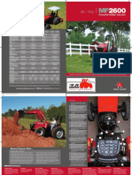 Powerful Utility Tractors: Model: 2605-4R 2615-2R 2615-4R 2625-2R 2625-4R 2635-2R 2635-4R