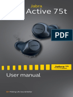 Jabra Elite Active 75t User Manual - EN - English - RevA