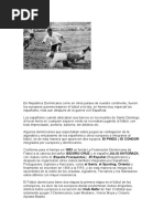 Historia Del Futbol Dominicano