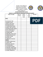 Grade Vi-2 Oral Reading