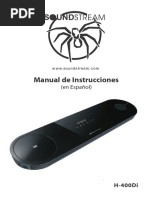 SoundStream H 400di Manual Spanish PDF