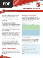 Pascal Programming