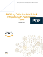 Log Collection Into Splunk With Control Tower