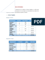 Inversión Fija Tangible e Intangible