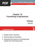 Franchising Is Big Business: Hospitality Today An Introduction Eighth Edition