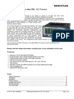 Operating Instructions Tico 735 - DC Process