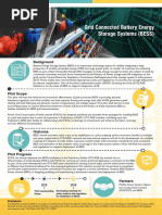 Grid Connected Battery Energy Storage Systems (BESS) : Background