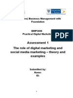 BMP3006 PDM - Assessment 1 - Portfolio