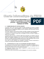 Charte Informatique