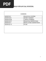 Indian Financial System.: Financial System Money Market Capital Market Financial Institution Regulatory Institution Scam