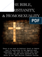 The Bible, Christianity, & Homosexuality