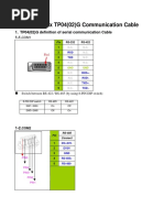 TP04 (02) G Definition of Serial Communication Cable 1-1