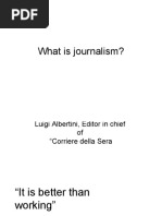 What Is Journalism?