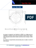 FICHA TECNICA - Tapa de Inspeccion ManHole