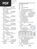 LATIHAN - SOAL Bahasa Inggris KELAS 7 GANJIL