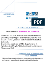 Defensa Alimentaria e Inocuidad