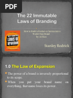 The 22 Immutable Laws of Branding