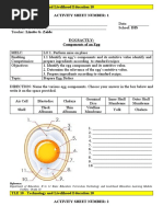 TLE 10 - Technology and Livelihood Education 10 Activity Sheet Number: 1