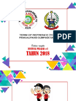 TOR Olimpiade Sains SulSel 2018 PDF