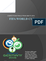 Fifa World Cup: Competitions Finals From 2006 To 2018