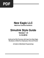 New Eagle Simulink Style Guide - 1.0