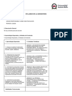 Silabo Curso PSIC421