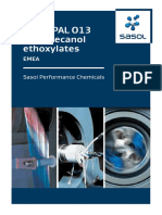 EU - Surfactants Nonionic - MARLIPAL O13 Isotridecanol Ethoxylates