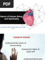 Nature of Human Being and Spirituality: by Mohd Rushdan Bin Mohd Jailani (PHD)