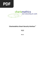 Charismathics Smart Security Interface: Manual