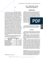 Á1251Ñ Weighing On An Analytical Balance: Method