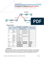 8.4.1.2 Packet Tracer - Skills Integration Challenge - ILM