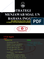 Strategi Menjawab Soal Un Bahasa Inggris