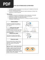 Gimnasia de Extremidades Superiores