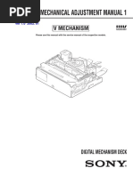 Micro MV Mechanical Adjustment Manual 1: V Mechanism