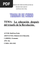 Historia de La Educación