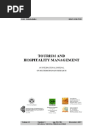 TOURISM AND HOSPITALITY MANAGEMENT (PDFDrive) PDF