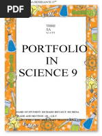 Portfolio IN Science 9: Tere SA Nati