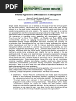 2 - Potential Applications of Neuroscience To Management PDF